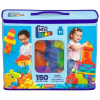 Mega Bloks Veľká Súprava Kocky v Taške 150 dielov Fisher Price HHM96