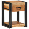 zahrada-XL Nočné stolíky 2 kusy 40x35x50 cm Masívna akácia 4016693