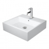 Duravit Vero Air - Umývadlo, 50x47 cm, s prepadom, otvor na batériu, biela 2350500000