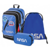 BAAGL SET 3 NASA CUBIC: batoh, penál a sáček