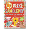 Divé zvieratá - Veľké samolepky pre malé ruky