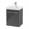 Villeroy & Boch Avento - Umývadlová skrinka, 43x51x35 cm, 1 dvierka, Crystal Grey A88701B1