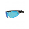 Zjazdové okuliare Casco Spirit Carbonic Splatter weiss-blauspiegel