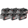 Metabo Set Li-Power 6 × Li-Power Akkupack 18 V/5,2 Ah 625152000 (625152000)