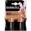 Alkalická batéria Duracell Basic, 2 ks (C) 42341