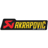 AKRAPOVIČ nálepka 90 P-HST3ALSP BLACK/RED/YELLOW