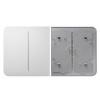 Ajax SideButton (2-gang) – Bočné tlačidlo (spínač radenia 5) Zvoľte farbu produktu: Biela