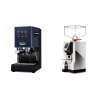 Gaggia New Classic EVO, blue + Eureka Mignon Perfetto, CR chrome