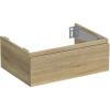 Skrinka pod umývadlo Jungborn TRENTA dub halifax prírodný 70 x 26 x 49,8 cm