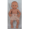 Realistické miminko - holčička - Minipikolina ve vyšívaných kalhotkách od firmy Paola Reina ze Španělska (Minipikolina recien nacida 32 cm)