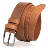 Opasok - Lahti Gray Belt - Unisex Product (Kožené dámske opasky pre nohavice Beltimore Dress)