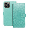 Púzdro knížka Mezzo Book pre Xiaomi Redmi Note 14 Pro 5G/14 Pro+ 5G Mandala Green