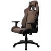 AROZZI AROZZI herní židle AVANTI Soft Fabric Brown/ látkový povrch/ hnědá