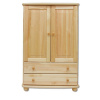 Drewmax Komoda KD155, 85x125x42, borovice (Barva dřeva: Dub)