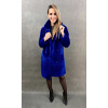 Max Original Leather Dámsky kožuch z jahňacej kože 52023 blue (36/S) - Blue - 36/S