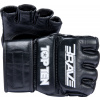 TOP TEN MMA MMA competition gloves “BRAVE” - black, size L Size: XL, Color: Black, Gloves cut: Without Label