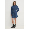 Rifľové šaty Calvin Klein Jeans J20J225008 modrá S
