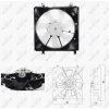 Ventilátor chladenia motora NRF 47696