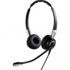 Jabra Biz 2400 II QD Duo NC Slúchadlá s mikrofónom Kábel Pres hlavu Kancelária / call centrum Čierna, Strieborná (2409-820-204)