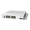 Cisco Catalyst 1300-16FP-2G - Přepínač - L3 - řízený - 16 x 10/100/1000 (PoE+) + 2 x Gigabit Ethernet SFP - Lze montovat (C1300-16FP-2G)