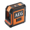 Krížový laser AEG CLR215-B, červený
