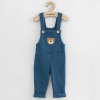 Dojčenské zahradníčky New Baby Luxury clothing Oliver modré 80 (9-12m) Modrá