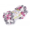 Pletacia priadza Alize Puffy color 100 g fialovoružová 1ks