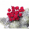 Vianočné ozdoby - Rowan s ľadovým červeným ovocím 40 loptičiek (Vianočné ozdoby - Rowan s ľadovým červeným ovocím 40 loptičiek)