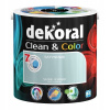 Farba na - Dekoral CLEAN COLOR 2,5L Slané jazero satén (Farba na - Dekoral CLEAN COLOR 2,5L Slané jazero satén)