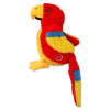 Dog Fantasy Recycled Toy papoušek pískací se šuštiacim ocasem
