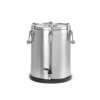 Termoska k přepravě potravin s kohoutkem 25 l | HENDI, 710234 inox