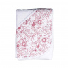 Kikko Bambusová froté osuška s kapucňou XKKO BMB 90x90 cm Safari W Mesa Rose