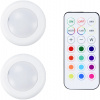 Bambu Lab Remote Controlled 16-color RGBW Puck Lights - 2 ks