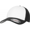 Flexfit | 6511, Sieťovaná šiltovka Flexfit Trucker, čierna - biela - čierna, L/XL