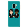 Silikonové pouzdro iSaprio - Samsung Galaxy A8 2018 - Pulp Fiction (Odolný silikonový kryt, obal, pouzdro iSaprio - Samsung Galaxy A8 2018 - Pulp Fiction - skvělá ochrana a pružnost, stylový UV potisk