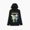 Character Minecraft Boys Black Hoodie Black 14-15 Yrs
