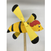 Drevená vrtuľka Včielka