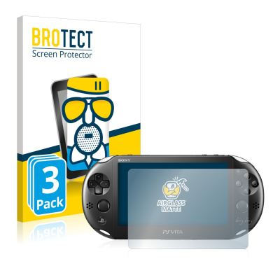 3x Matná skleněná fólie BROTECT AirGlass pro Sony Playstation PS Vita Slim (3x Matná skleněná fólie BROTECT AirGlass pro Sony Playstation PS Vita Slim)