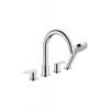 Hansgrohe Vanová baterie Vernis Shape se sprchovým setem chrom 71459000