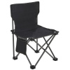Livefy skladacia kempingová stolička Camper, čierna
