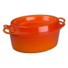 Le Creuset - DOUFEU liatinový hrniec oválny - LIMITOVANÁ EDÍCIA, oranžový 35cm/9,2l
