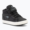 Detská obuv KangaROOS KaVu III jet black / steel grey (21 EU)