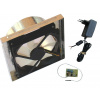 Krbový ventilátor/napájací termostat DGP FI 100 mm VYPR