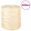 vidaXL Lano 100 % sisal 2 mm 3000 m - 87952-42270