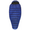 Trojsezónny páperový spací vak Warmpeace Spacer 600 mid blue/grey/black 180cm ľavý
