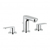 GROHE Eurosmart Cosmopolitan - Umývadlová trojotvorová batéria, veľkosť S, chróm 20187000