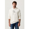 Calvin Klein Jeans mikina s kapucňou pánska bavlnená LV04RG271G béžová S