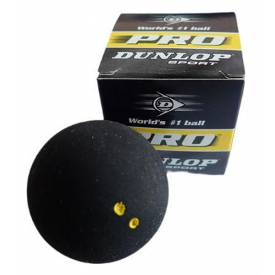 Squashová loptička Progress 1ks G2458 (squashová loptička Dunlop)
