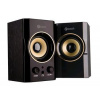 C-TECH C-TECH reproduktory SPK-11, 2.0, dřevěné, černo-zlaté, USB, 5W