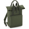 BagBase | BG118 Rolovací batoh s dvojitým držadlom_52.0118 Farba: olive green, Veľkosť: onesize